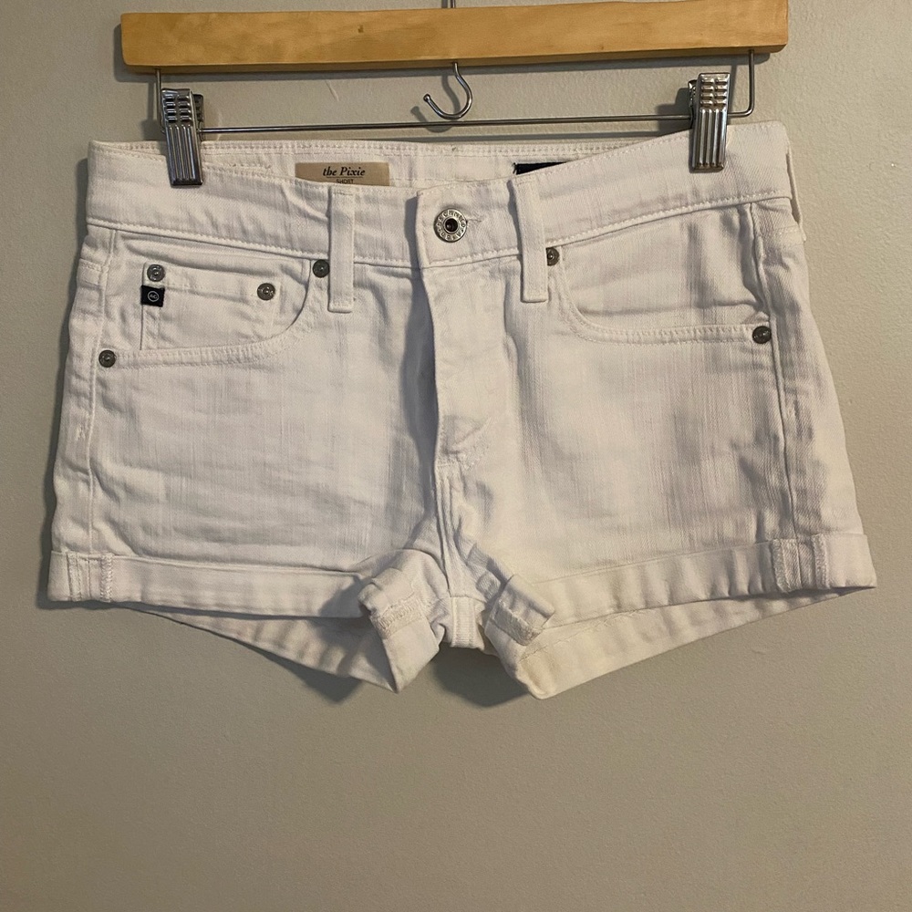 AG jeans pixie short white size 26